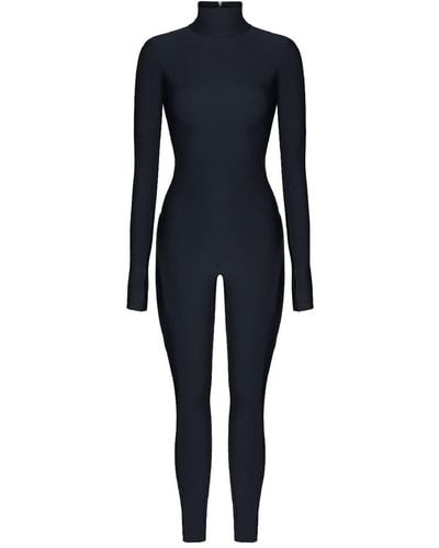 Monosuit Jumpsuit Open Back- Cosmic Chic - Blue