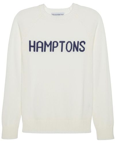 Ellsworth & Ivey Hamptons Sweater - White