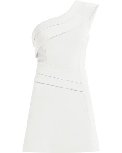 Tia Dorraine Elegant Touch Mini Dress - White