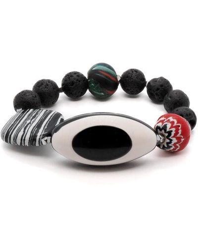 Ebru Jewelry Third Eye Bracelet - Black