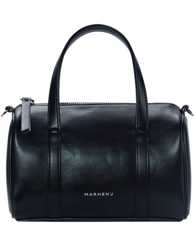 MARHEN.J Apple Leather Crossbody Bag - Black