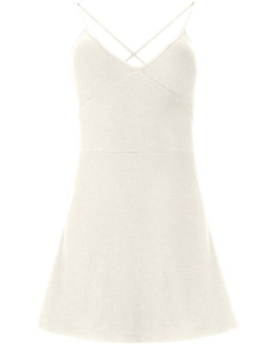 Lezat Nova Organic Cotton Sport Dress - White