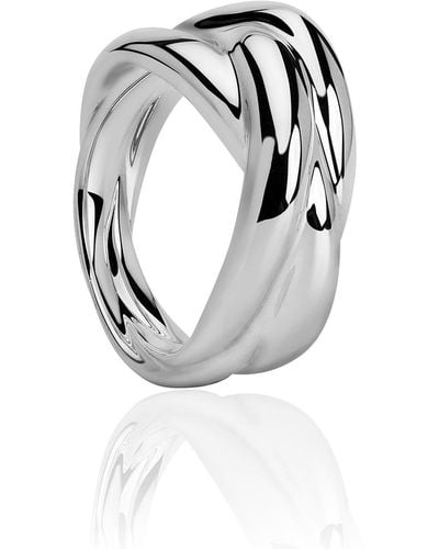 TANE MEXICO 1942 Braided Ring - White