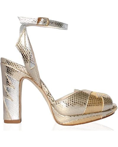 Terry De Havilland Zia Mid Gold/silver - Metallic