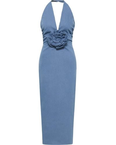 Nanas Giselle Midi Dress - Blue