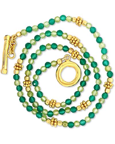 GEM BAZAAR Sea Grass Necklace - Green