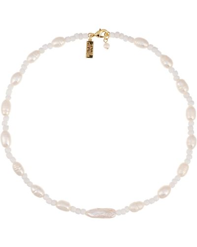 Talis Chains Pearly Delight Necklace - White