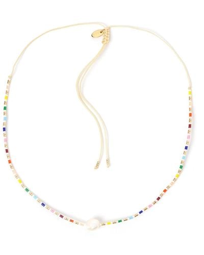 ARMS OF EVE Marley Gold & Pearl Choker - Multicolor