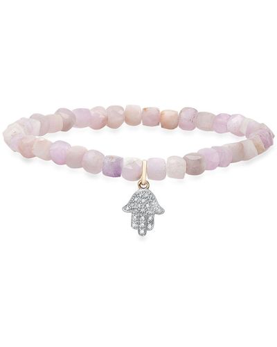 Soul Journey Jewelry Unconditional Love Hamsa Bracelet - Pink