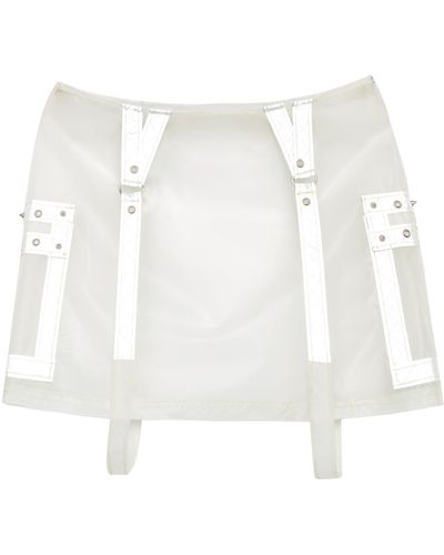 Paloma Lira Crystal Skirt - White