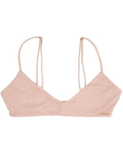 1 People Buenos Aires Modal Plunge Bralette In Peony Pink