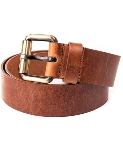 THE DUST COMPANY Leather Belt - Brown