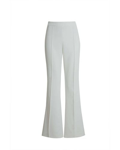James Lakeland Front Seam Trousers In - White