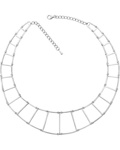 Lucy Quartermaine Egyptian Tomb Collar/necklace - Metallic