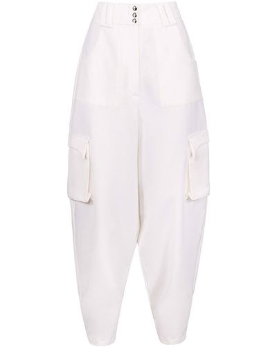 Vestiaire d'un Oiseau Libre Wool Pocket Pants - White