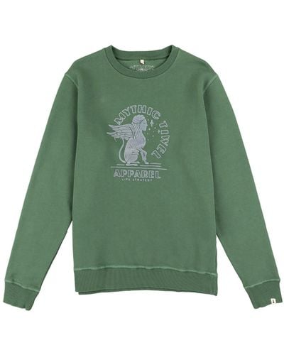 TIWEL Con-mythic Sweatshirt By Consume Design - Green