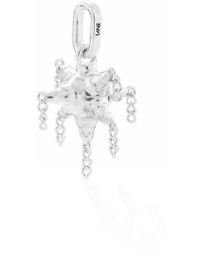 TANE MEXICO 1942 Exquisitely Detailed Piñata Charm Handmade In Sterling - White