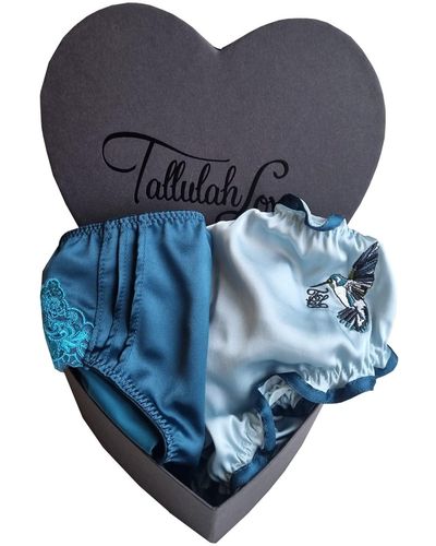 Tallulah Love Lovebirds Gift Set - Blue