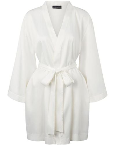 OW Collection Sia Kimono Satin - White