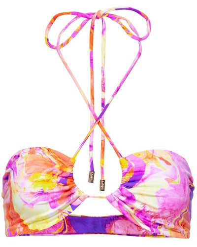 Kamari Swim LLC Capri Bandeau Bikini Top - Pink