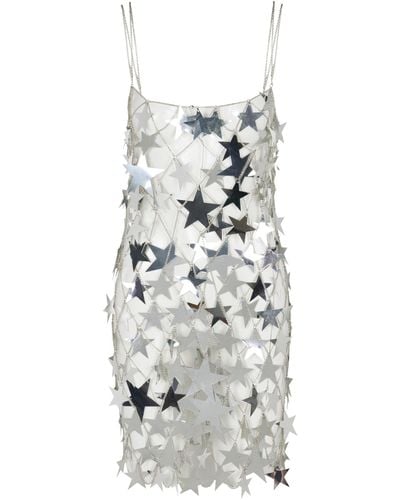 Meghan Fabulous Shooting Star Link Dress - White