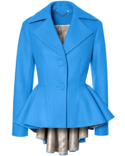 AGGI Ingrid French Short Coat - Blue