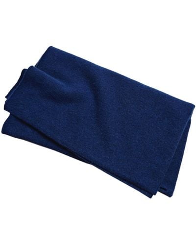 Cove Lucy Navy Multi Way Cashmere Wrap - Blue
