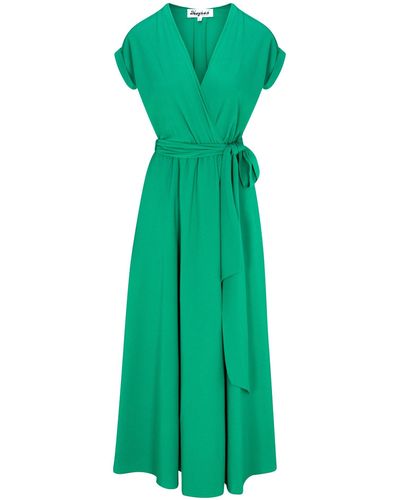 Meghan Fabulous Jasmine Maxi Dress - Green