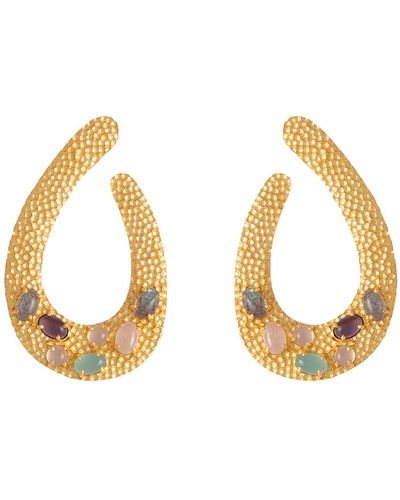 Lavani Jewels En Persia Earrings - Metallic
