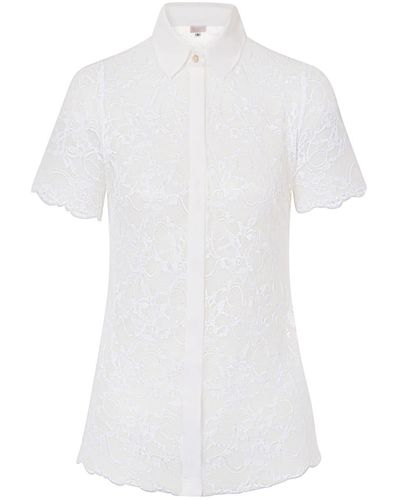 Sophie Cameron Davies Lace Shirt - White