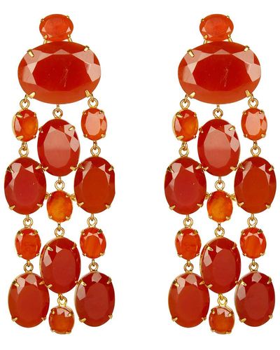 Bounkit Marysol Earrings - Red