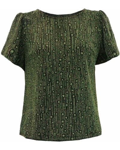 Traffic People Disco Hangover Top In - Green