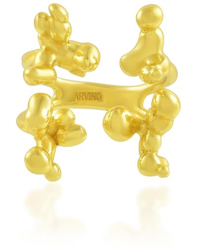 Arvino Pellet Ring Vermeil - Yellow