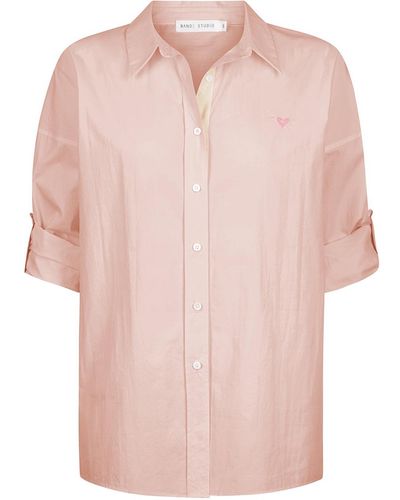 Bande Studio Iris Classic Oversize Shirt - Pink