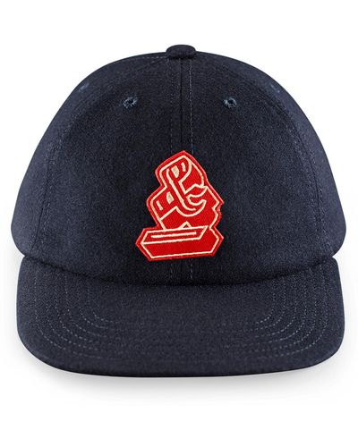 &SONS Trading Co &sons Woolen Snap Cap Navy - Blue