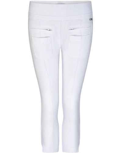 dref by d New York Crop Pant - White