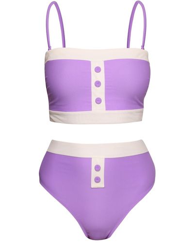 Always On Holiday Lavender Bikini Set - Purple
