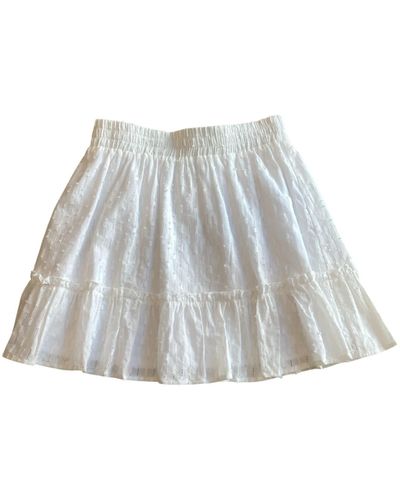 Lula-Ru Ida Cotton Skirt - Gray