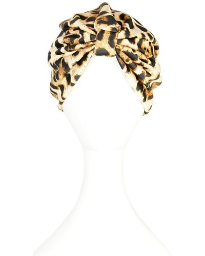 Jennafer Grace Leopard Turban - Multicolour