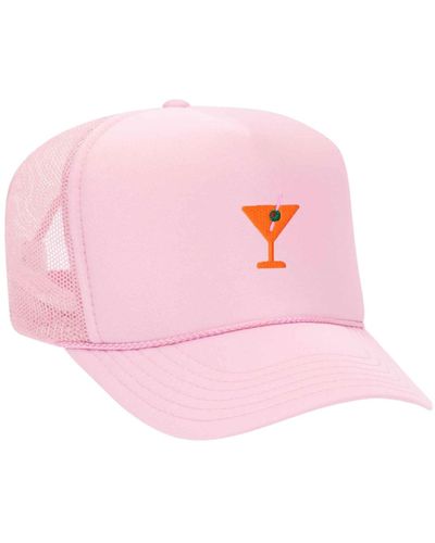 NUS Martini Foam Trucker Hat - Pink