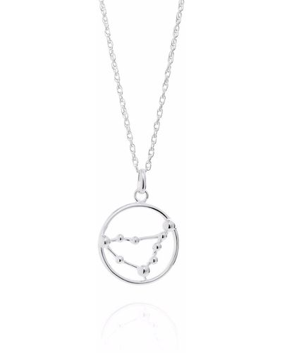 Yasmin Everley Capricorn Astrology Necklace - Metallic