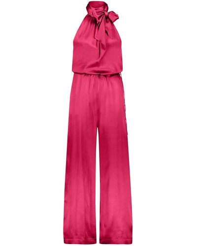 Monique Singh Hot Pink Jump Suit