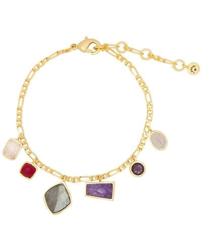 Lavani Jewels Pink Thelma Bracelet - Metallic