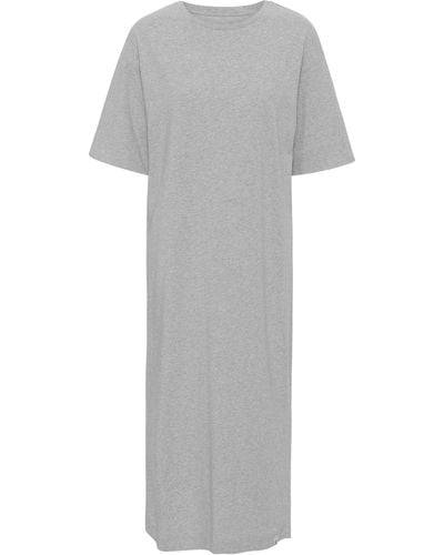 GROBUND Nora T-shirt Dress - Grey