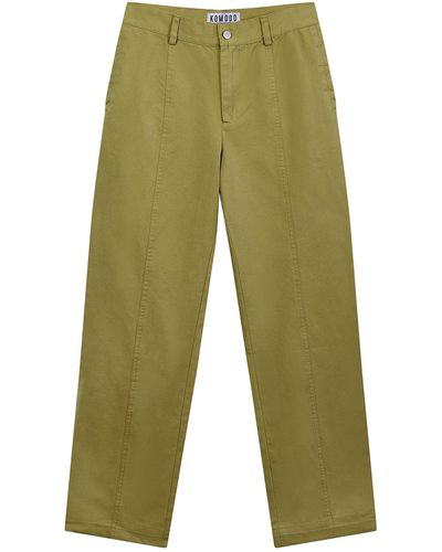 Komodo ziggy Organic Cotton Pants - Green
