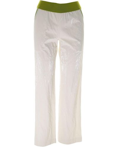 White Silvia Serban Pants for Women | Lyst