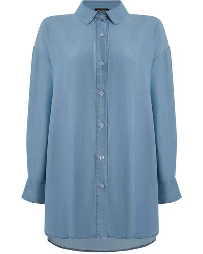 James Lakeland Light Denim Shirt - Blue