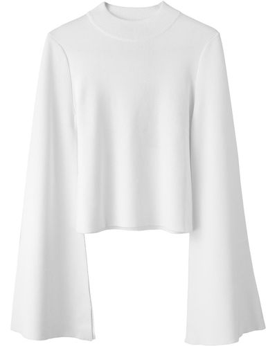 Voya Vega Knit Top - White