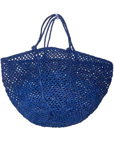 Zanatany Concepts Sinah- Navy Tote Bag - Blue