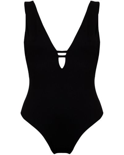 Aulala Paris Miss Charming One-piece Swimsuit - Black